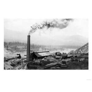 com Northport, Washington Town View & Smelter Photograph   Northport 
