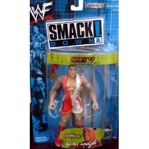  KURT ANGLE WWE WWF Smackdown Series 7 Figure Toys & Games