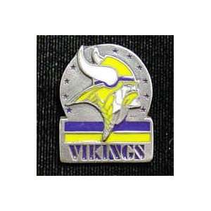  Minnesota Vikings Team Logo Pin (2x): Sports & Outdoors