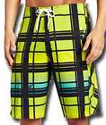 N15 Volcom Armstrong Board Shorts * NWT Mens 40   Lime/Multi