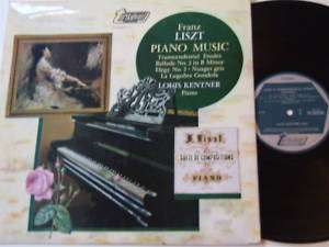 KENTNER Liszt PIANO MUSIC VOL2 LP Turnabout STEREO  