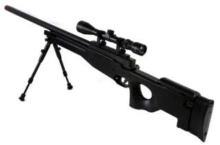 520 FPS Airsoft MK96 Type 96 Sniper Rifle Bipod & Scope  