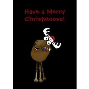  Have a Merry Christmoose! Greeting Card: Health & Personal 