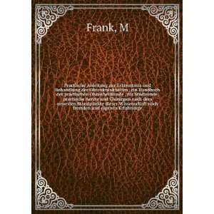   Wissenschaft nach fremden und eigenen Erfahrunge M Frank Books
