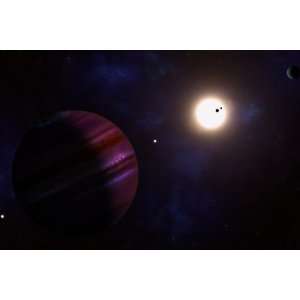  Artists Concept of the Kepler 11 Planetary System by 