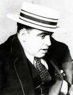 AL CAPONE SCARFACE CHICAGO GANGSTER PROHIBITION BOOTLEGGER MOBSTER 