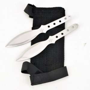  Martial Art Throwing Kits   set of 2 knives with nylon 