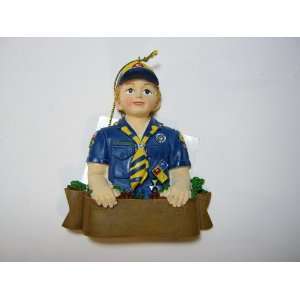  Resin Boy Scout Blue Shirt Ornament