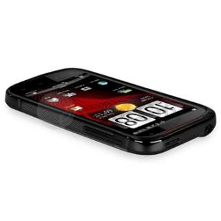 BLACK GEL S LINE TPU CASE COVER FOR VERIZON HTC REZOUND VIGOR  