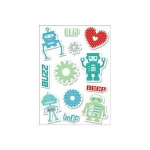  ANW Blips & Beeps Bouncy Stickers 4.5x6 Sheet 3 Pack 