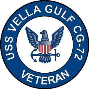  US Navy USS Vella Gulf CG 72 Ship Veteran Decal Sticker 3 