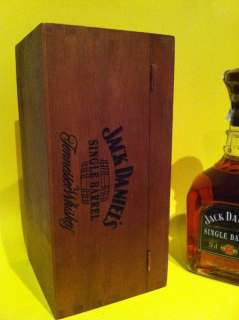 Jack Daniels ✺ SINGLE BARREL ✺ Bottled 10/1/03 ~ WOOD BOX+TAG 