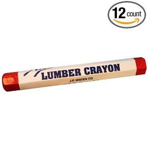 Nissen LURE Hexagonal Lumber Crayon Marker, 4 1/2 Length, 1/2 