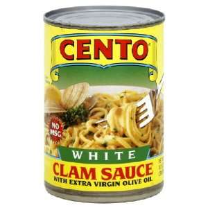  Cento, Sauce Clam White, 10.5 OZ (Pack of 3) Health 