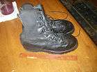 size 8.5W leather Combat boots VIBR