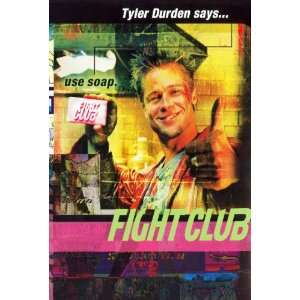  27 x 40 Fight Club 1999 Movie Poster Style J: Home 