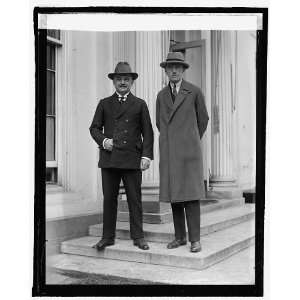  Photo Dr. Fred. Hagedon and Baron Plessery, 4/22/25