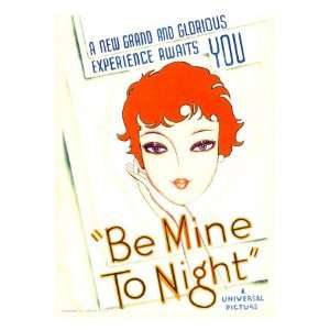  Be Mine Tonight (Aka Tell Me Tonight), Midget Window Card 