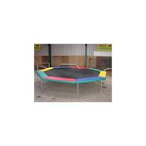  16 Foot Magic Circle Octagon Trampoline With Deluxe Pads 