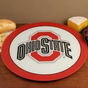   Ohio State Buckeyes 16 Tempered Glass Lazy Susan