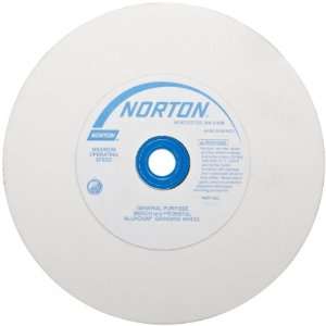 Norton Premium White Alundum Bench and Pedestal Grinding Wheel, Type 