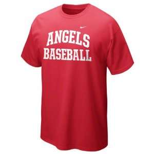  Los Angeles Angels of Anaheim Red Nike 2012 Arch T Shirt 
