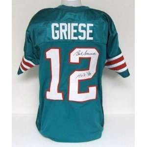 Bob Griese Autographed Jersey   HOF 90 SI   Autographed NFL Jerseys 