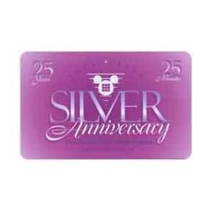 Collectible Phone Card: 25 Minutes (25 Years) Silver Anniversary of 