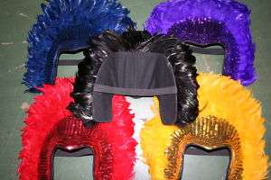 Feather and Sequin Vegas Showgirl Headpiece Hat  