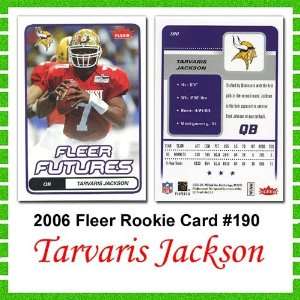   Minnesota Vikings Tarvaris Jackson Rookie Card