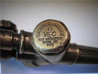 Up For Auction is a Victor Cutting Torch   CST800FC   W/ Vec Flashback 