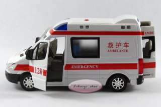 New Mercedes Benz 1:32 Diecast Ambulance Model Car with Sound and 