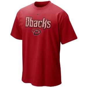  Nike Arizona Diamondbacks Outta The Park T shirt   Red (X 