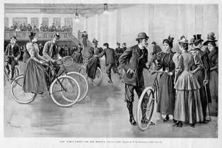 NEW YORK BICYCLE CLUB, MICHAUX CYCLE CLUB, ANTIQUE BIKE  
