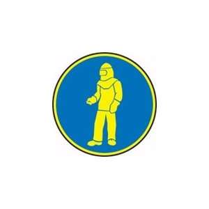 Military Fire Division Symbols WEAR FULL PROTECTIVE CLOTHING (YELLOW 
