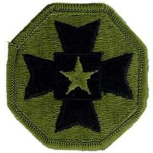  U.S. Army Medical Command Europe Patch Green: Patio, Lawn 