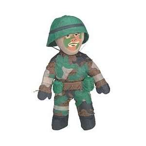  Army Man Pinata with Pull String Kit: Toys & Games