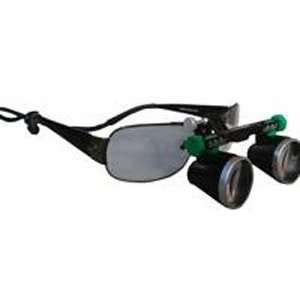 Premium Galilean Surgical or Dental Loupes 2.5x 420mm WD Black Glasses