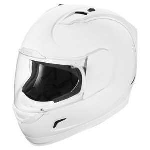  Icon Alliance SSR Motorcycle Helmet   White X Large 