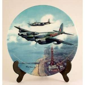   Doulton Mosquito Over Blackpool Tower plate CP655