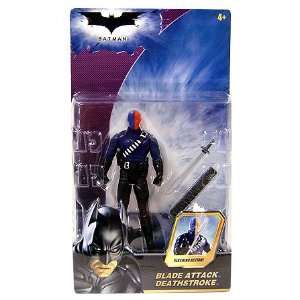   Dark Knight Movie Action Figure Blade Attack Deathstroke: Toys & Games
