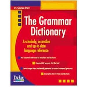  6 Pack DIDAX THE GRAMMAR DICTIONARY 