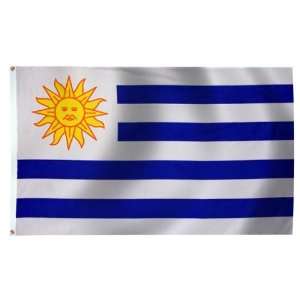  Uruguay Flag 3X5 Foot Nylon Patio, Lawn & Garden