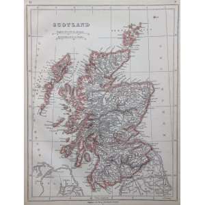  Lowry Map of Scotland (1853)