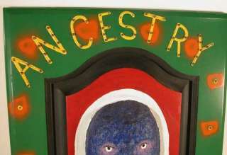 Ancestry Faces Wall Sculpture Chicagoan Kevin Orth Self Taught Artist 