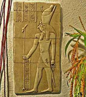 Temple Wall Relief EGYPTIAN GOD HORUS, Edfu 250BC  