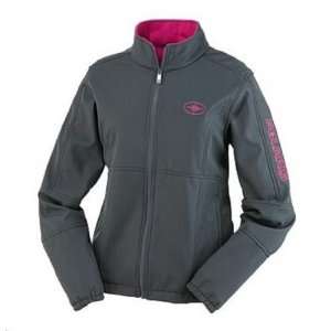 Polaris OEM Womens Ascent Softshell Jacket. Tri Layer. Pink Accents 