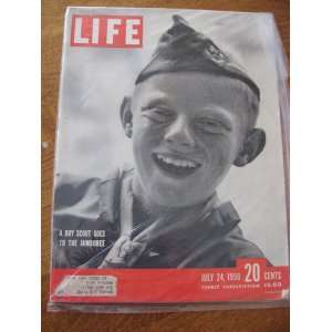   Magazine July 24, 1950    Cover Boy Scout Editor Henry Luce Books