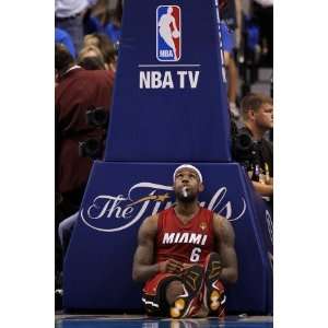 Miami Heat v Dallas Mavericks   Game Three, Dallas, TX  June 5: LeBron 