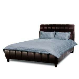 Cal King Uptown Leather Bed By Diamond Sofa 